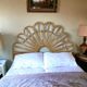 Handmade wicker headboard / headboard / bed