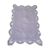 Housse coussin dentelle vintage