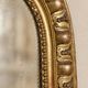 Large Louis-Philippe mirror with a gadrooned decoration — France, 19th century