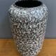 large Ceramic Black and White vase by Scheurich Germany model 546-40