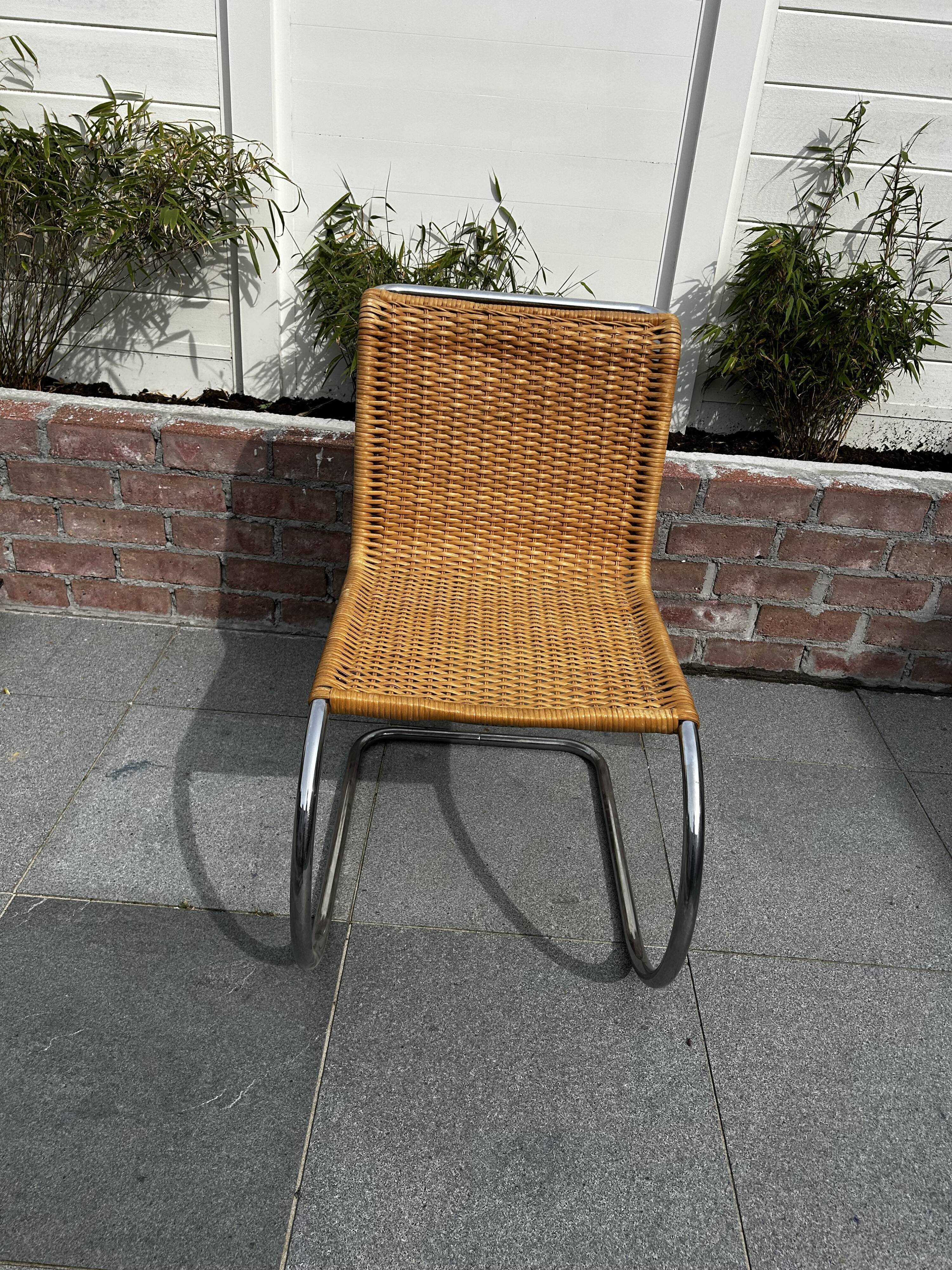 Mies Van Der Rohe Chair - MR10 - Cannage