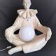 Resin night light with the character of Pierrot, h - 37 cm., 1950s