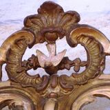 Large 19th century mirror with glazing bead