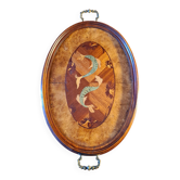 Marquetry tray