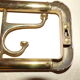 Brass wall coat holder