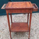 Wooden side table at the end of the 19th century