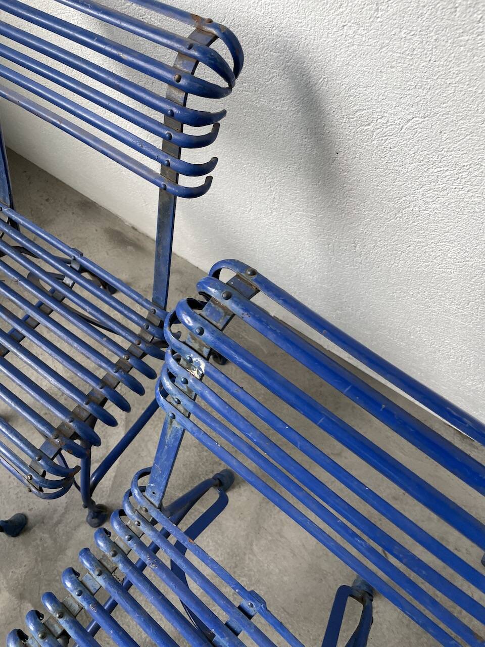 Series of 4 Arras chairs 1900