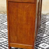 Vintage buffet in light and black oak