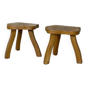 paire de chevets brutaliste