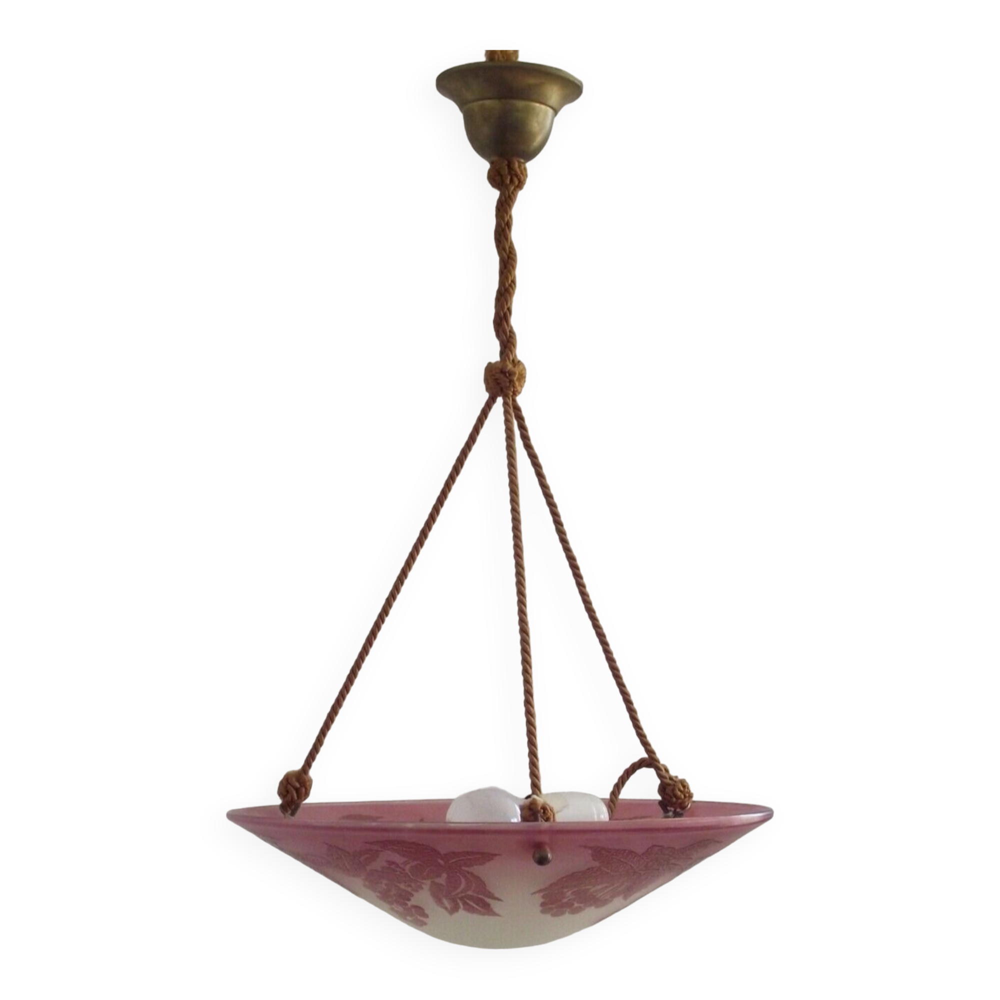 Plafonnier LED 40 Cm, Plafonnier Moderne à Encastrer, Lumière Décorative Bleue, Luminaires à