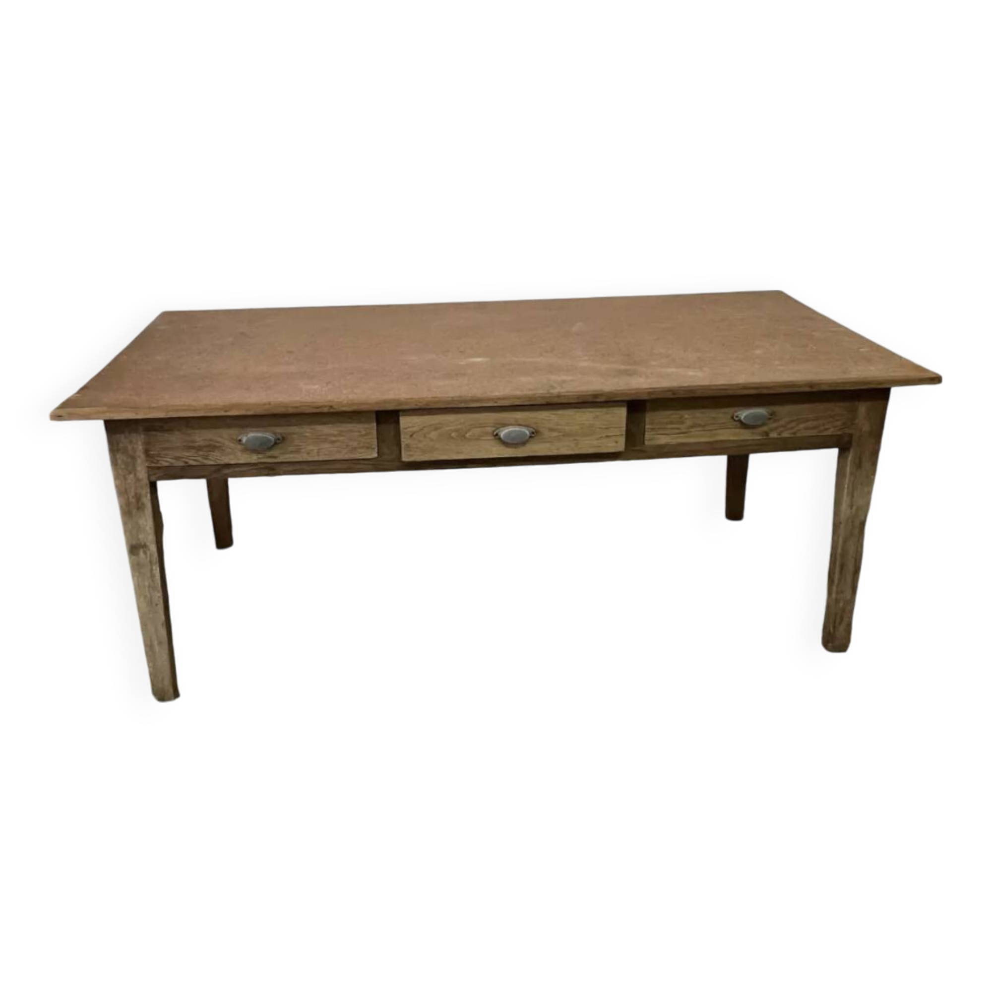 Vintage 3 Drawer Farmhouse Table