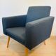 Fauteuil de salon du milieu du siècle, de Tchécoslovaquie, années 1979.