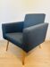 Fauteuil de salon du milieu du siècle, de Tchécoslovaquie, années 1979.