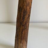 Freeform brutalist tripod stool, 1970