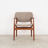 Oak armchair, Danish design, 1960s, designer: Ejner Larsen & Aksel Bender Madsen, production: Fritz