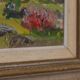 Original Swedish Oil on Panel – “Lakeside” by Gunnar Nilsson
