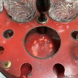 Carousel liqueur service - late 19th century