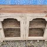 Ancien buffet vitré en teck