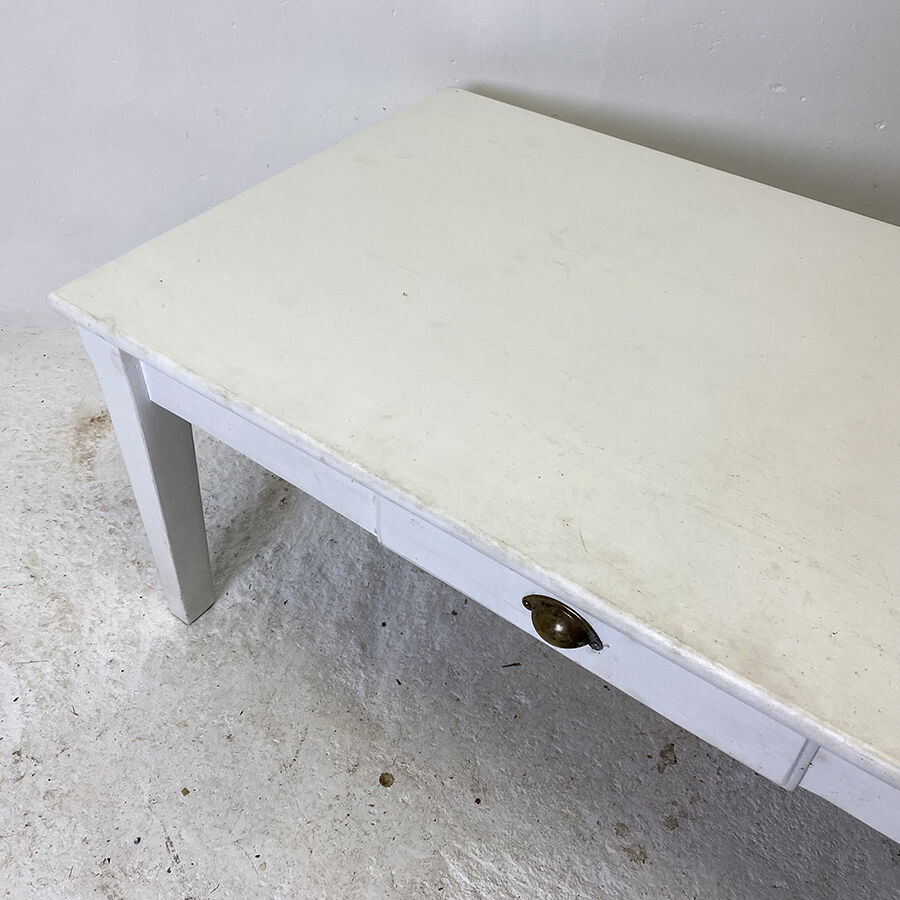 White coffee table