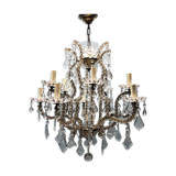 Lustre 10 branches pampilles