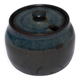 Pot couvert en faïence françois jarlov, 1990s