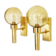 Pair of wall lights/sconces "Bodegalampet" by Vitrika. Denmark 1970s