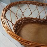 Old wicker basket
