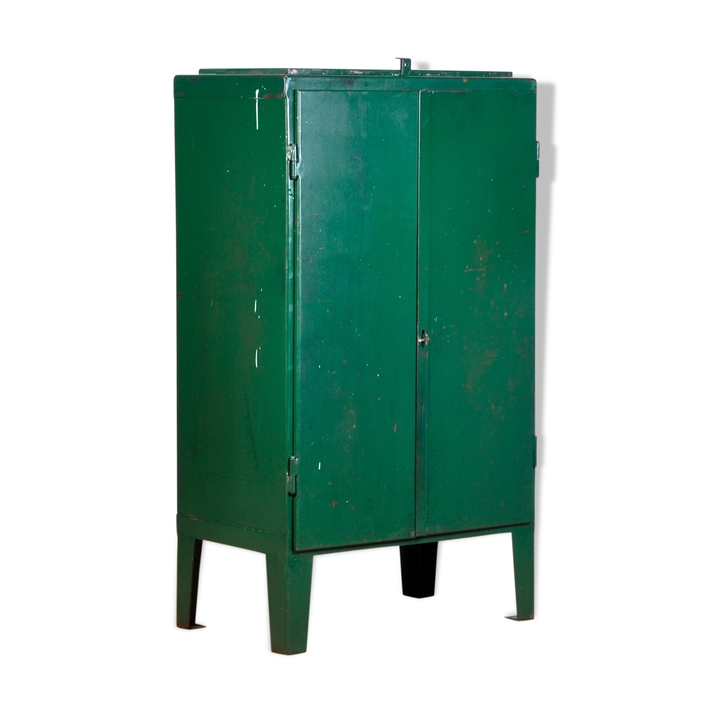 Industrial Iron Cabinet, 1960s