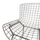 Suite de 4 Chaises "Wire" — Harry Bertoia pour Knoll (Rilsan Noir)