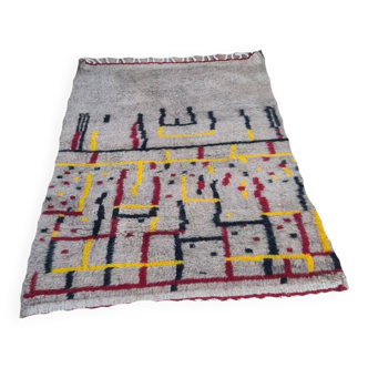 Handmade wool Berber rug 150 X 100 CM