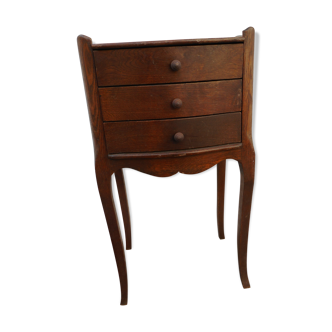 Bedside table with drawers