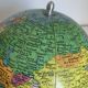 Vintage terrestrial globe 1960 Girard et Barrère wood - 29 cm