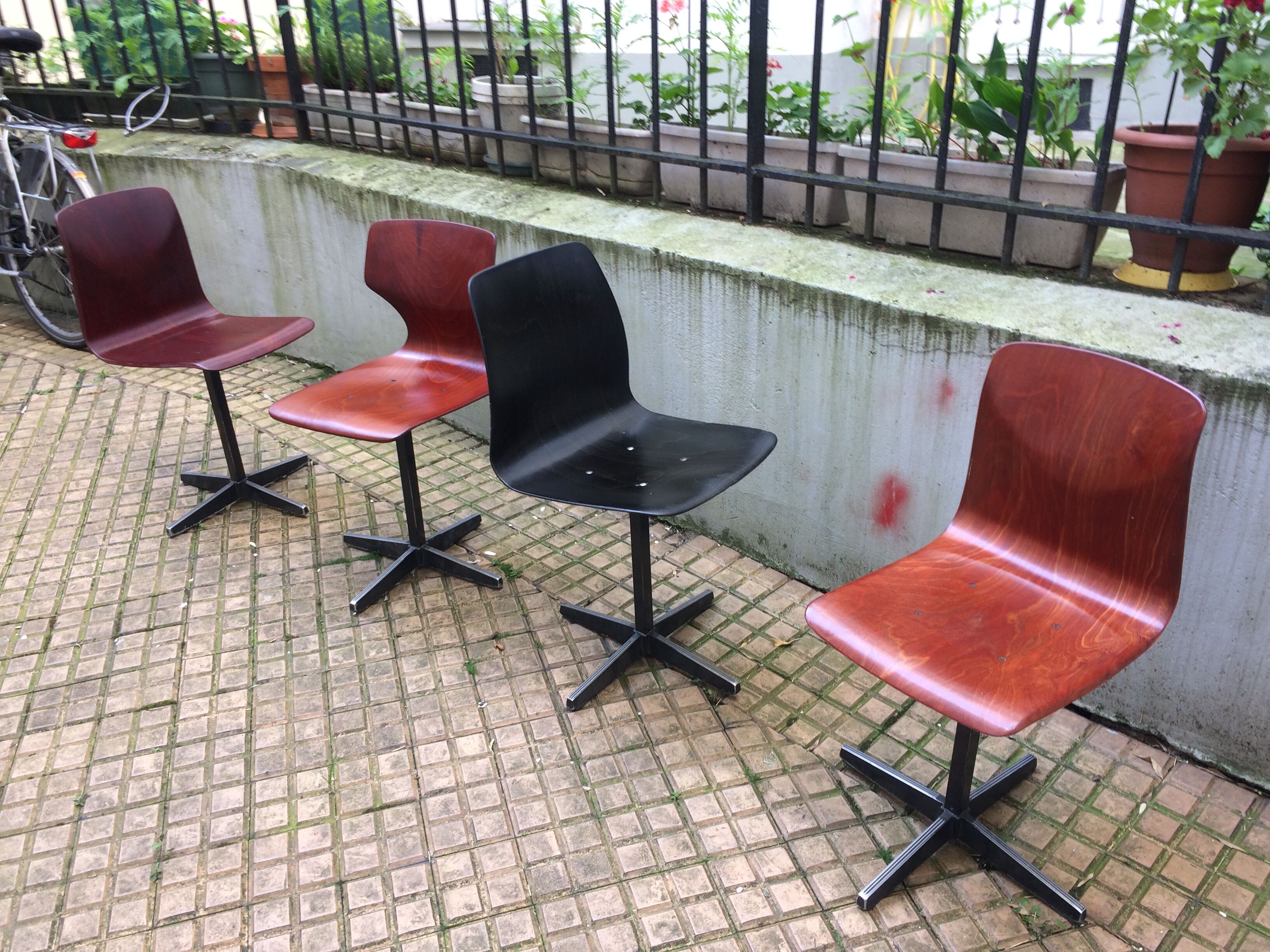 Set of 4 chairs Pagholz