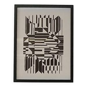 Victor vasarely d'après - 1958