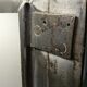 Industrial metal type showcase of doctor 1930