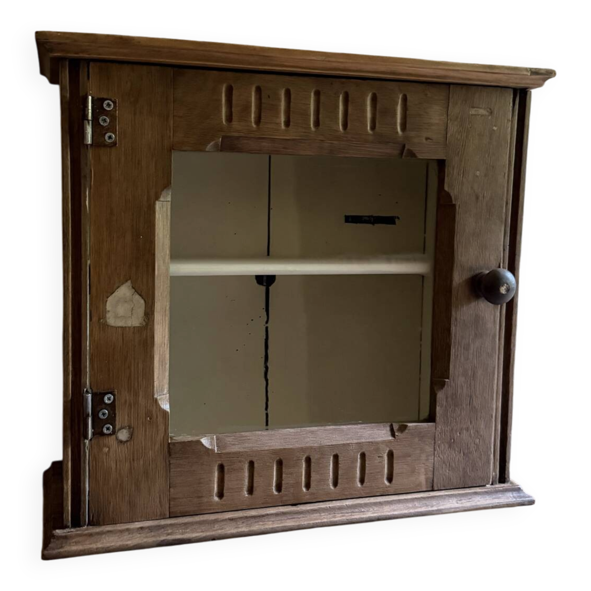 Small vintage display cabinet