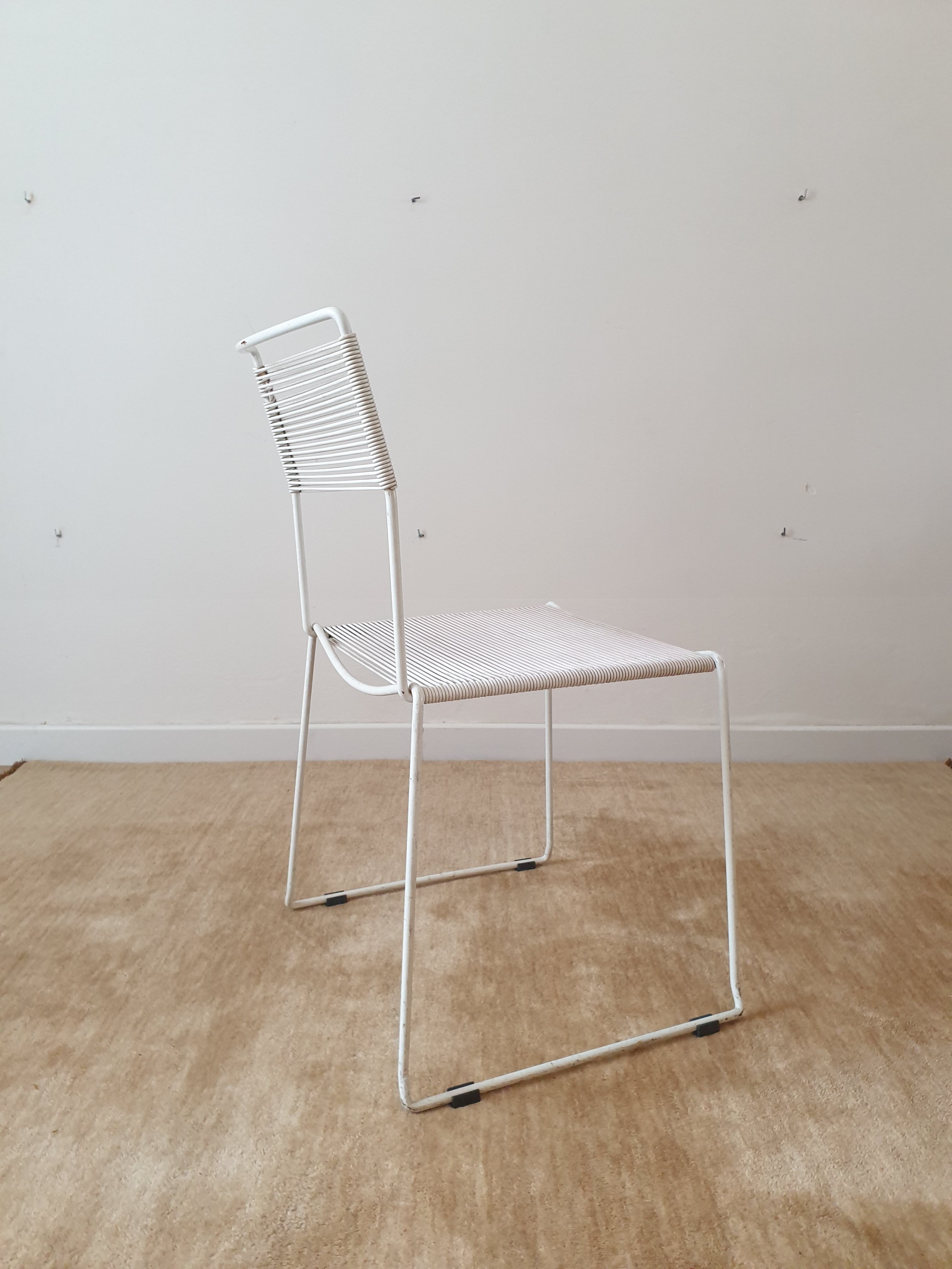 Set of 4 spaghetti chairs