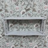 Patinated wall shelf