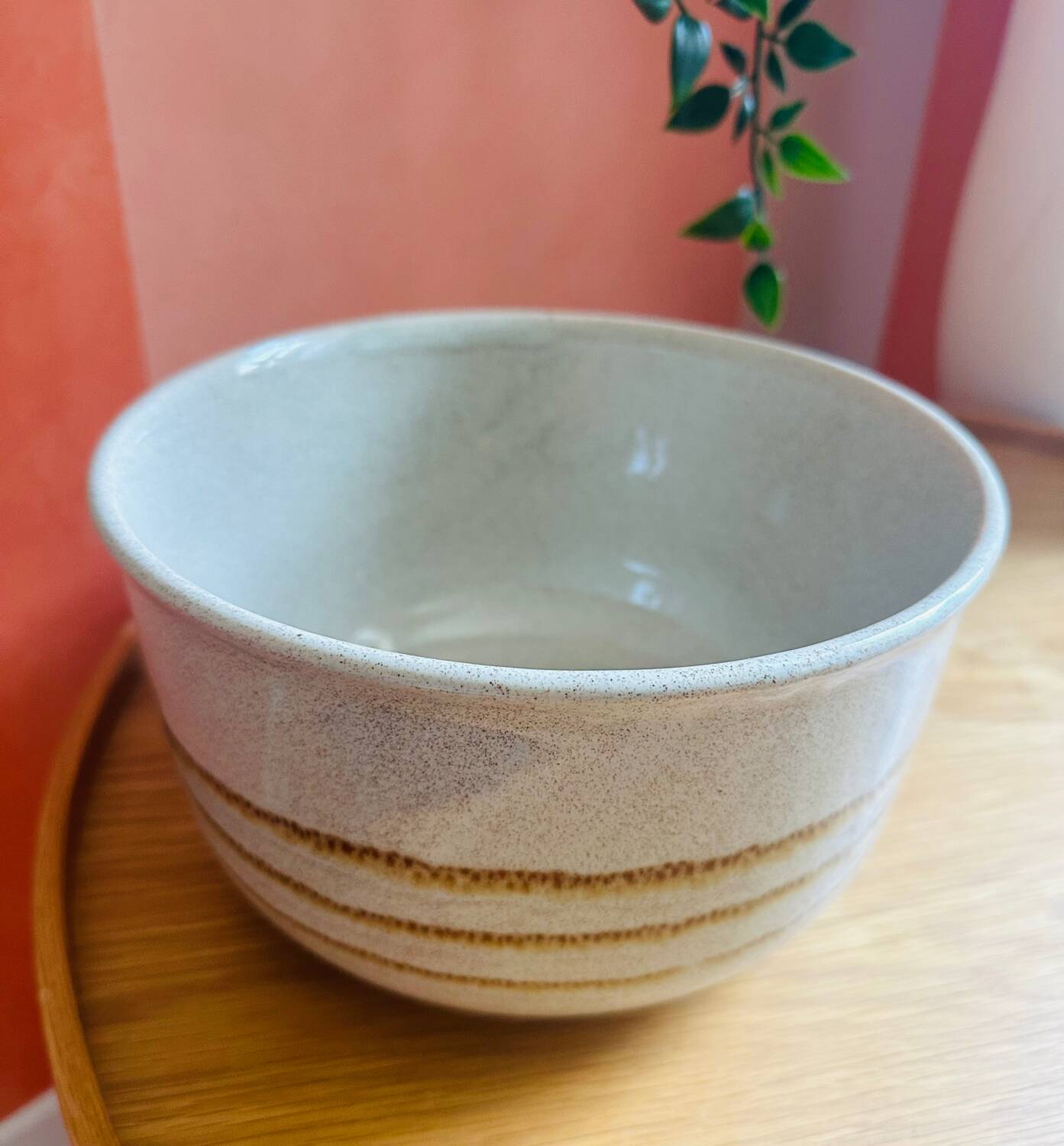 Vintage Sarreguemines salad bowl 🇫🇷 Tignes model