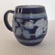 Genuine Alsace stoneware mug signed