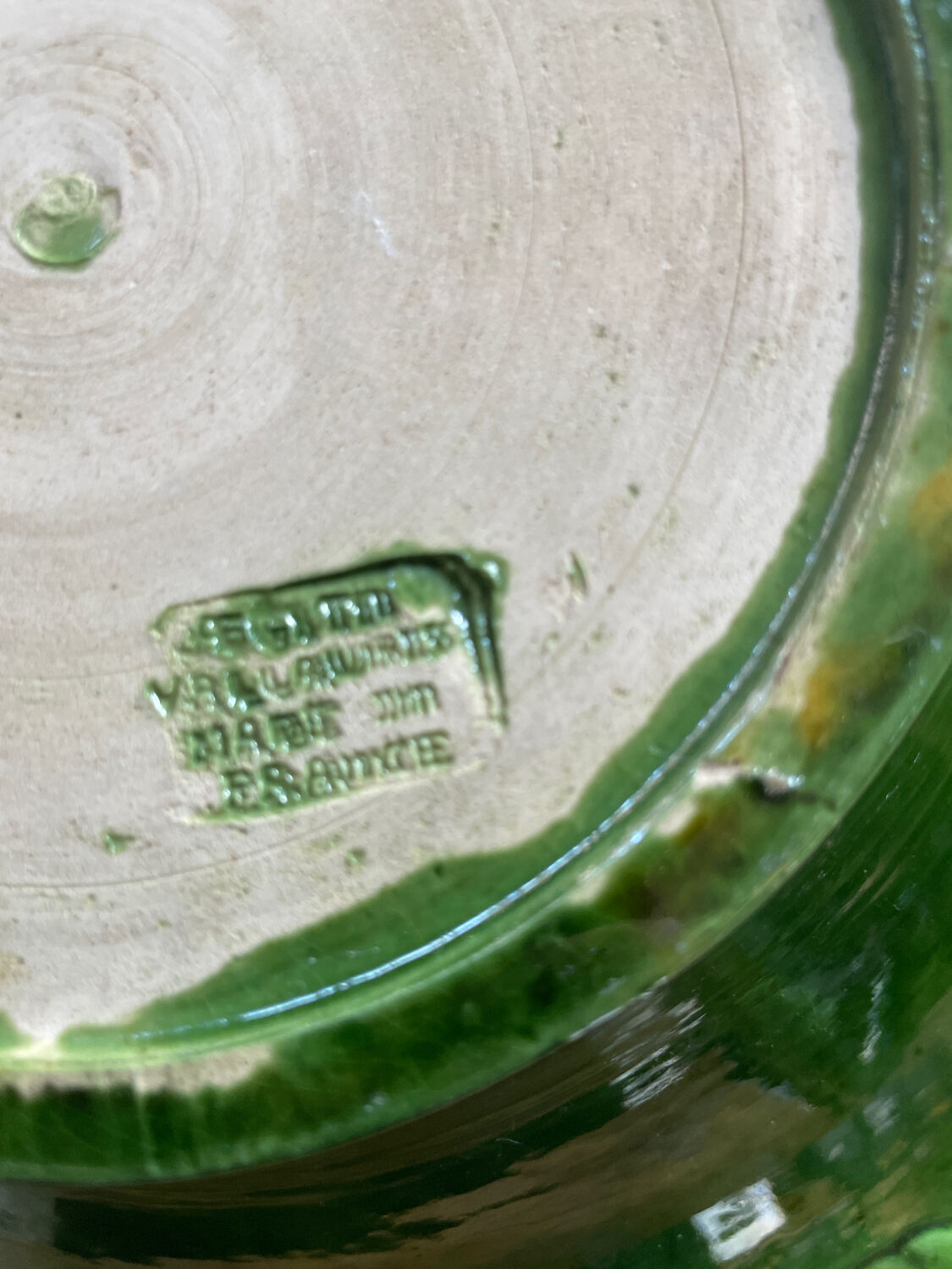 Vintage Vallauris fruit cup