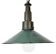 Industrial Green Enamel Military Pendant Lamp with Cast Aluminium Top, 1960