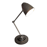 Old industrial two-arm workshop lamp