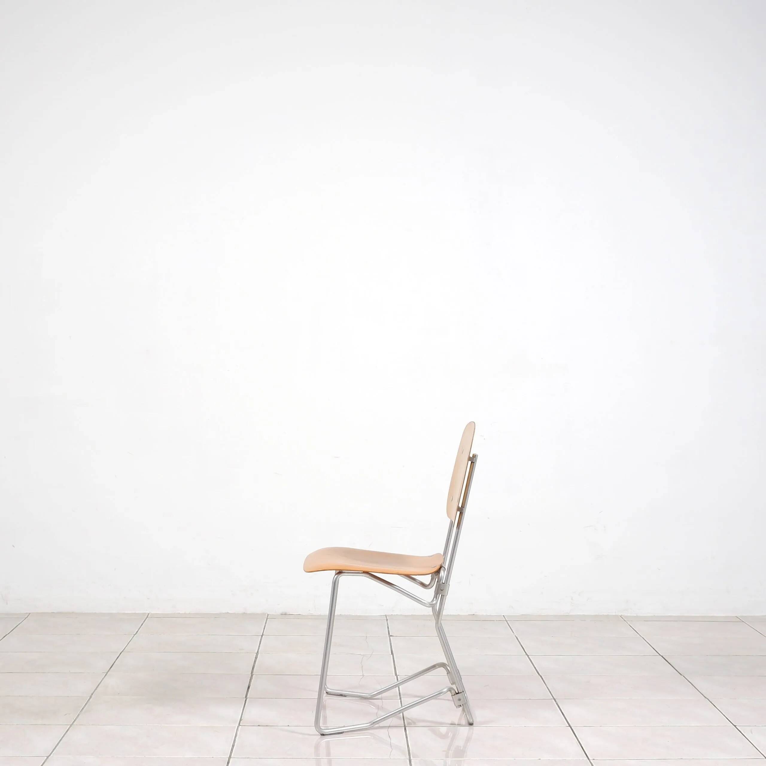 Aluflex chair by Armin Wirth