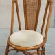 Bureau et chaise en bambou et rotin