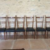 Set of 6 chairs 60s