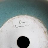 Jacqueline and Tim Orr enameled porcelain ball lamp base