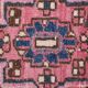 1970s Vintage Turkish Hand-Knotted Wool Cotton Pink Runner Rug 95x320