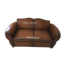 Leather club sofa