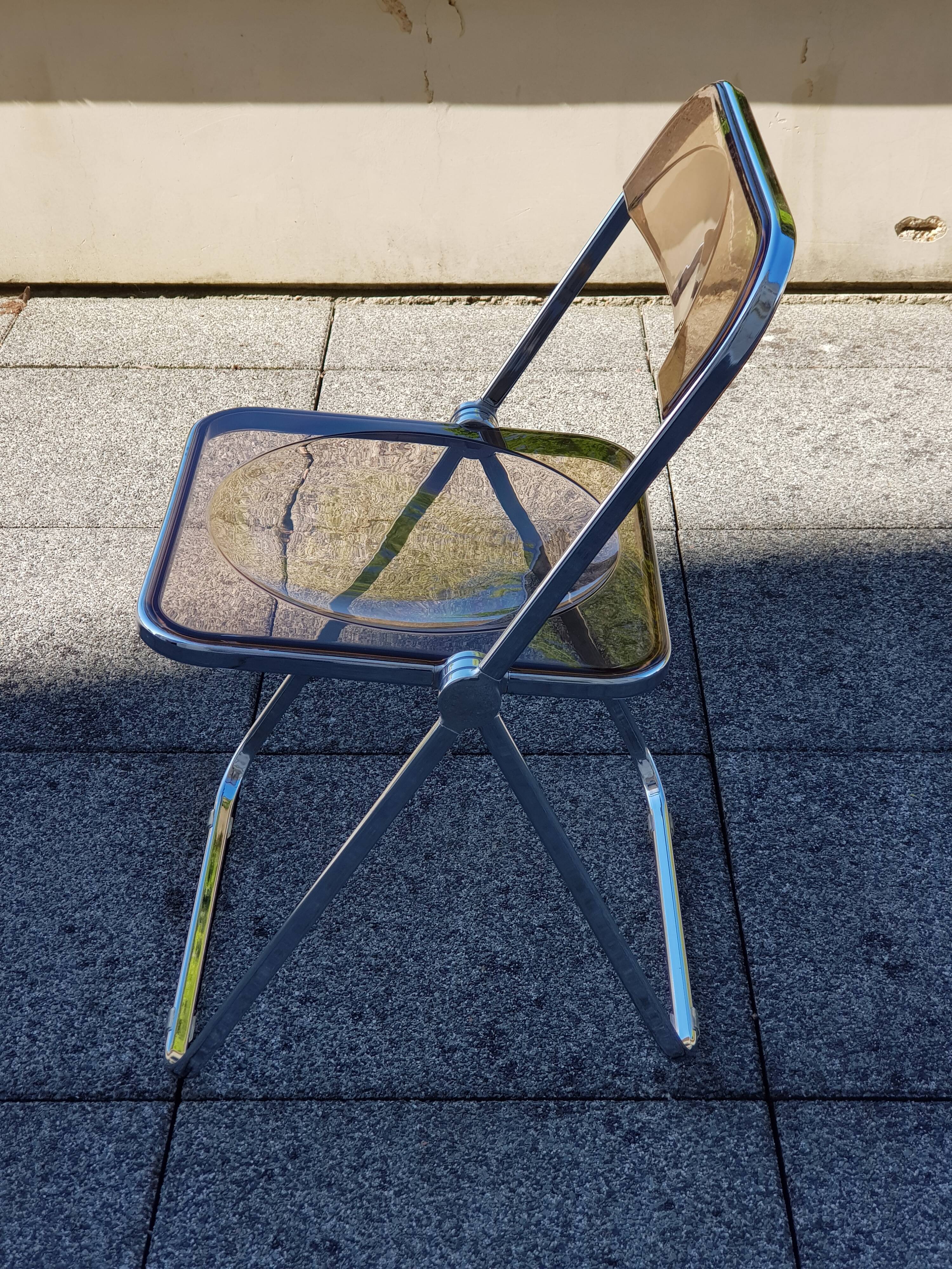 Plia Chair By Giancarlo Piretty Edition Anonima Castelli